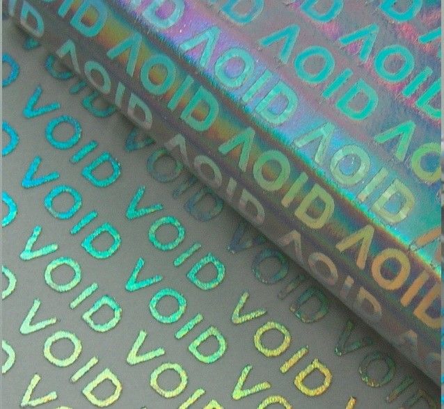 De regenboogkleur paste 3D Hologramsticker voor aan versterkt Merkafbeelding