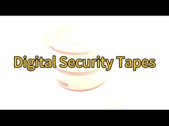 Tape tegen vervalsing en vervalsing met veelkleurige afdrukken